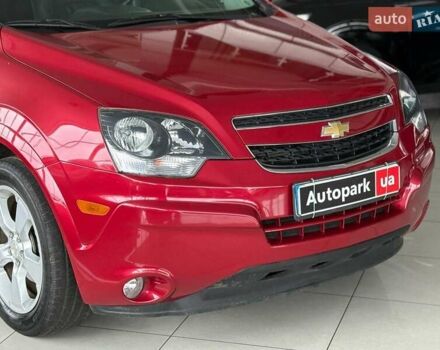 Красный Шевроле Каптива, объемом двигателя 2.4 л и пробегом 120 тыс. км за 8990 $, фото 3 на Automoto.ua