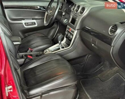 Красный Шевроле Каптива, объемом двигателя 2.4 л и пробегом 120 тыс. км за 8990 $, фото 15 на Automoto.ua