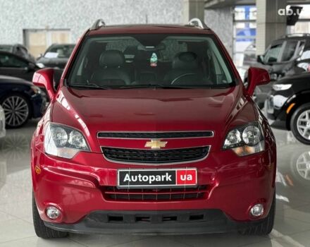 Красный Шевроле Каптива, объемом двигателя 2.4 л и пробегом 120 тыс. км за 8990 $, фото 1 на Automoto.ua