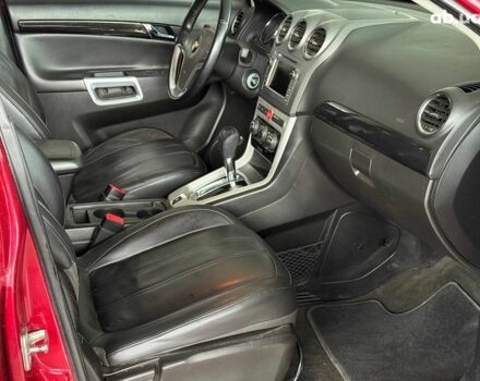 Красный Шевроле Каптива, объемом двигателя 2.4 л и пробегом 120 тыс. км за 8990 $, фото 15 на Automoto.ua