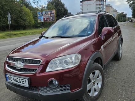 Червоний Шевроле Каптіва, об'ємом двигуна 2 л та пробігом 230 тис. км за 7500 $, фото 1 на Automoto.ua