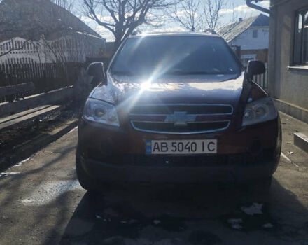 Червоний Шевроле Каптіва, об'ємом двигуна 2.4 л та пробігом 250 тис. км за 7999 $, фото 1 на Automoto.ua