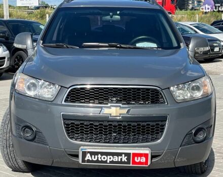 Серый Шевроле Каптива, объемом двигателя 2.2 л и пробегом 208 тыс. км за 10990 $, фото 1 на Automoto.ua