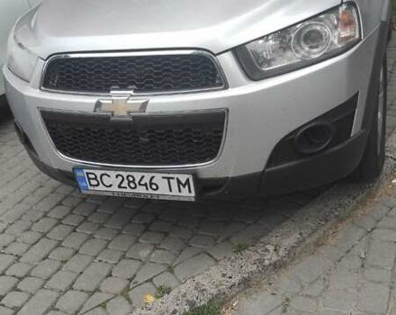 Серый Шевроле Каптива, объемом двигателя 2.23 л и пробегом 317 тыс. км за 10500 $, фото 1 на Automoto.ua