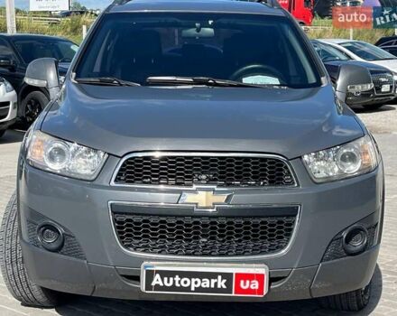 Серый Шевроле Каптива, объемом двигателя 2.2 л и пробегом 208 тыс. км за 10490 $, фото 1 на Automoto.ua