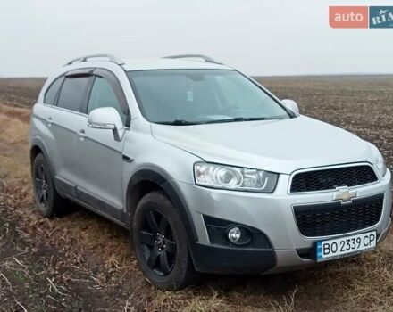 Серый Шевроле Каптива, объемом двигателя 2.4 л и пробегом 174 тыс. км за 9500 $, фото 1 на Automoto.ua