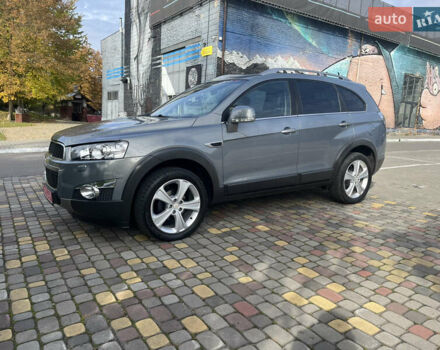 Серый Шевроле Каптива, объемом двигателя 2.2 л и пробегом 209 тыс. км за 12500 $, фото 10 на Automoto.ua