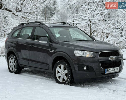 Серый Шевроле Каптива, объемом двигателя 2.2 л и пробегом 270 тыс. км за 8999 $, фото 1 на Automoto.ua