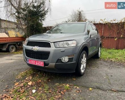 Серый Шевроле Каптива, объемом двигателя 2.2 л и пробегом 210 тыс. км за 11900 $, фото 7 на Automoto.ua
