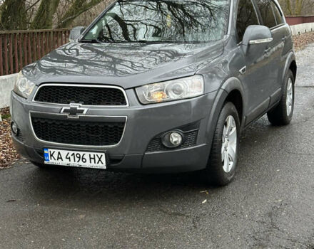 Серый Шевроле Каптива, объемом двигателя 2.2 л и пробегом 220 тыс. км за 11000 $, фото 1 на Automoto.ua