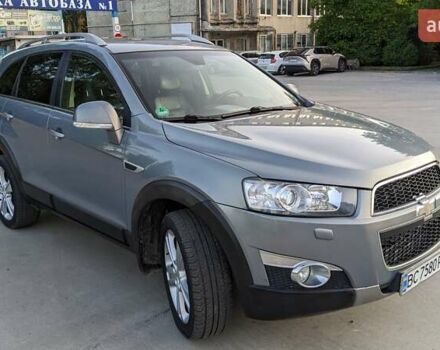 Серый Шевроле Каптива, объемом двигателя 2.2 л и пробегом 248 тыс. км за 10500 $, фото 1 на Automoto.ua