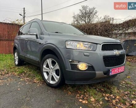 Серый Шевроле Каптива, объемом двигателя 2.2 л и пробегом 210 тыс. км за 11900 $, фото 1 на Automoto.ua