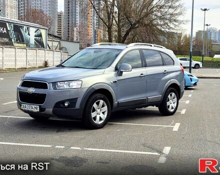 Серый Шевроле Каптива, объемом двигателя 24 л и пробегом 177 тыс. км за 10900 $, фото 1 на Automoto.ua