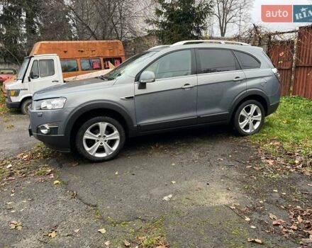 Серый Шевроле Каптива, объемом двигателя 2.2 л и пробегом 210 тыс. км за 11900 $, фото 6 на Automoto.ua