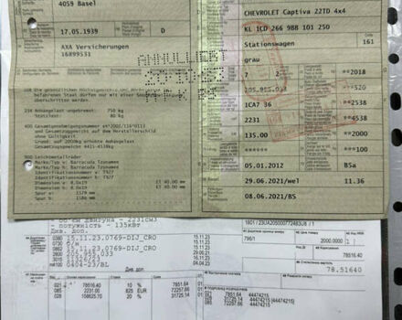 Серый Шевроле Каптива, объемом двигателя 2.2 л и пробегом 133 тыс. км за 13250 $, фото 67 на Automoto.ua