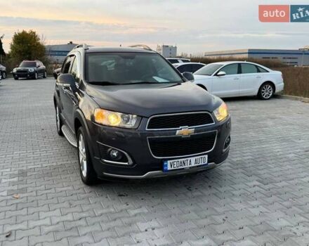 Серый Шевроле Каптива, объемом двигателя 2.2 л и пробегом 123 тыс. км за 10900 $, фото 2 на Automoto.ua