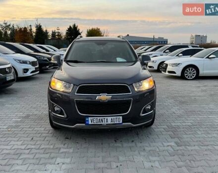 Серый Шевроле Каптива, объемом двигателя 2.2 л и пробегом 123 тыс. км за 10900 $, фото 1 на Automoto.ua