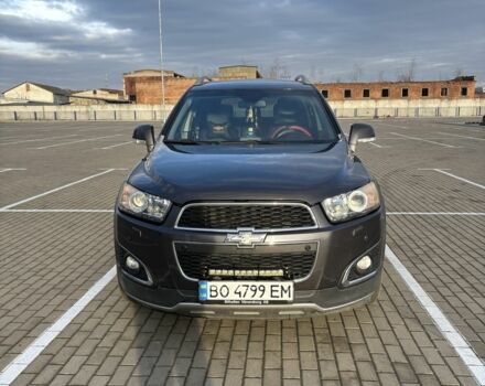 Серый Шевроле Каптива, объемом двигателя 2.2 л и пробегом 212 тыс. км за 12700 $, фото 1 на Automoto.ua