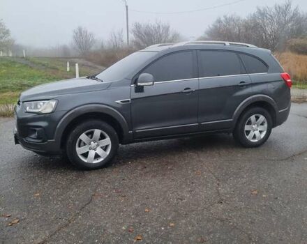 Серый Шевроле Каптива, объемом двигателя 2.38 л и пробегом 135 тыс. км за 13800 $, фото 2 на Automoto.ua