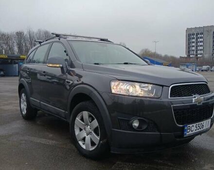 Серый Шевроле Каптива, объемом двигателя 2.2 л и пробегом 270 тыс. км за 9200 $, фото 1 на Automoto.ua