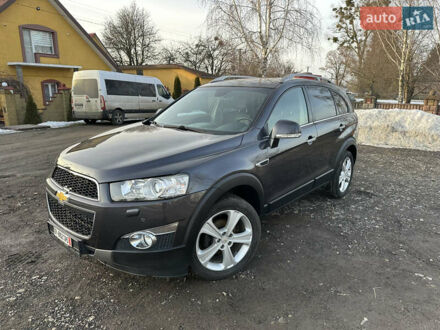 Серый Шевроле Каптива, объемом двигателя 2.2 л и пробегом 158 тыс. км за 12500 $, фото 1 на Automoto.ua