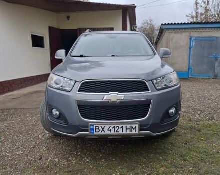 Серый Шевроле Каптива, объемом двигателя 2.4 л и пробегом 185 тыс. км за 12500 $, фото 1 на Automoto.ua