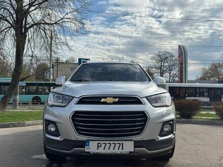 Серый Шевроле Каптива, объемом двигателя 2.23 л и пробегом 170 тыс. км за 15000 $, фото 1 на Automoto.ua