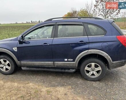 Синій Шевроле Каптіва, об'ємом двигуна 2 л та пробігом 271 тис. км за 7600 $, фото 6 на Automoto.ua