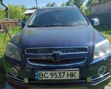 Синий Шевроле Каптива, объемом двигателя 1.99 л и пробегом 328 тыс. км за 6800 $, фото 3 на Automoto.ua