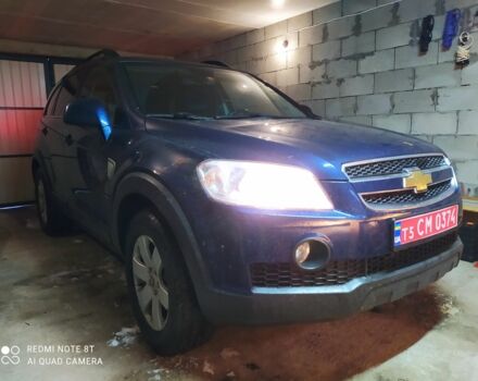 Синій Шевроле Каптіва, об'ємом двигуна 2 л та пробігом 200 тис. км за 8500 $, фото 3 на Automoto.ua