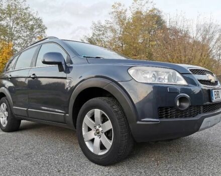 Синий Шевроле Каптива, объемом двигателя 2.4 л и пробегом 227 тыс. км за 5350 $, фото 2 на Automoto.ua