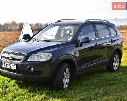 Синий Шевроле Каптива, объемом двигателя 2.4 л и пробегом 322 тыс. км за 7200 $, фото 3 на Automoto.ua