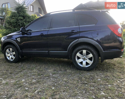 Синий Шевроле Каптива, объемом двигателя 2.41 л и пробегом 223 тыс. км за 7700 $, фото 5 на Automoto.ua