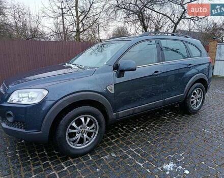 Синий Шевроле Каптива, объемом двигателя 2.4 л и пробегом 196 тыс. км за 8950 $, фото 8 на Automoto.ua