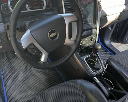 Синий Шевроле Каптива, объемом двигателя 2.4 л и пробегом 280 тыс. км за 6500 $, фото 11 на Automoto.ua