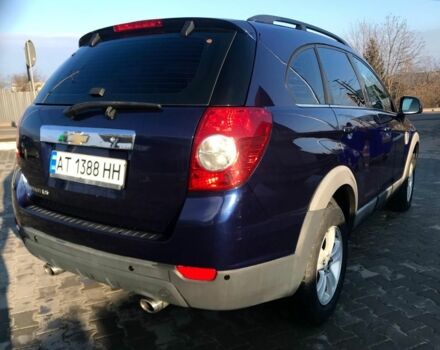 Синий Шевроле Каптива, объемом двигателя 2 л и пробегом 164 тыс. км за 7500 $, фото 2 на Automoto.ua
