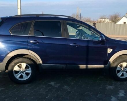 Синий Шевроле Каптива, объемом двигателя 2 л и пробегом 164 тыс. км за 7500 $, фото 1 на Automoto.ua