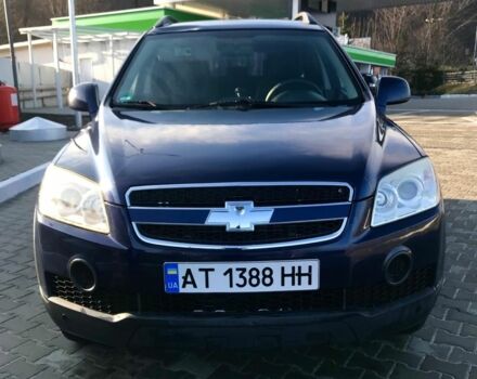 Синий Шевроле Каптива, объемом двигателя 2 л и пробегом 164 тыс. км за 7500 $, фото 5 на Automoto.ua
