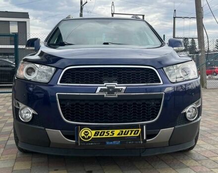 Синий Шевроле Каптива, объемом двигателя 2.2 л и пробегом 155 тыс. км за 12650 $, фото 1 на Automoto.ua