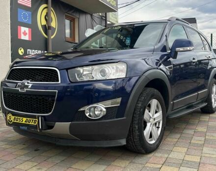 Синий Шевроле Каптива, объемом двигателя 2.2 л и пробегом 155 тыс. км за 12650 $, фото 2 на Automoto.ua