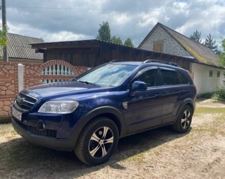 Синий Шевроле Каптива, объемом двигателя 2 л и пробегом 200 тыс. км за 8500 $, фото 1 на Automoto.ua