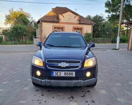 Синий Шевроле Каптива, объемом двигателя 2 л и пробегом 200 тыс. км за 3950 $, фото 1 на Automoto.ua