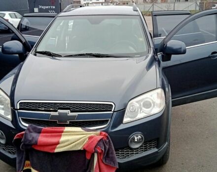Синий Шевроле Каптива, объемом двигателя 2 л и пробегом 110 тыс. км за 6300 $, фото 1 на Automoto.ua