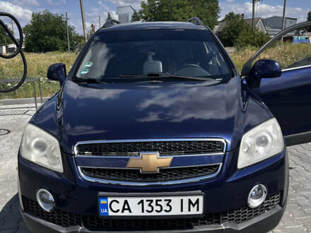 Синий Шевроле Каптива, объемом двигателя 2.4 л и пробегом 280 тыс. км за 6500 $, фото 1 на Automoto.ua