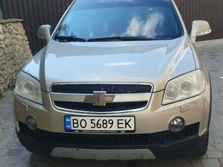 Синий Шевроле Каптива, объемом двигателя 2 л и пробегом 270 тыс. км за 7200 $, фото 1 на Automoto.ua