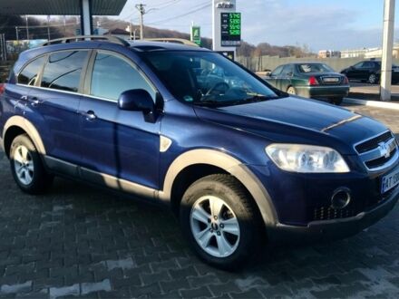 Синій Шевроле Каптіва, об'ємом двигуна 2 л та пробігом 164 тис. км за 7500 $, фото 1 на Automoto.ua
