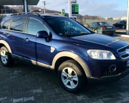 Синий Шевроле Каптива, объемом двигателя 2 л и пробегом 164 тыс. км за 7500 $, фото 1 на Automoto.ua