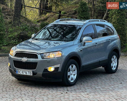 Синий Шевроле Каптива, объемом двигателя 2.2 л и пробегом 155 тыс. км за 10550 $, фото 1 на Automoto.ua