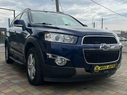 Синий Шевроле Каптива, объемом двигателя 2.2 л и пробегом 155 тыс. км за 12650 $, фото 1 на Automoto.ua