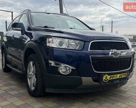 Синий Шевроле Каптива, объемом двигателя 2.23 л и пробегом 155 тыс. км за 12650 $, фото 1 на Automoto.ua